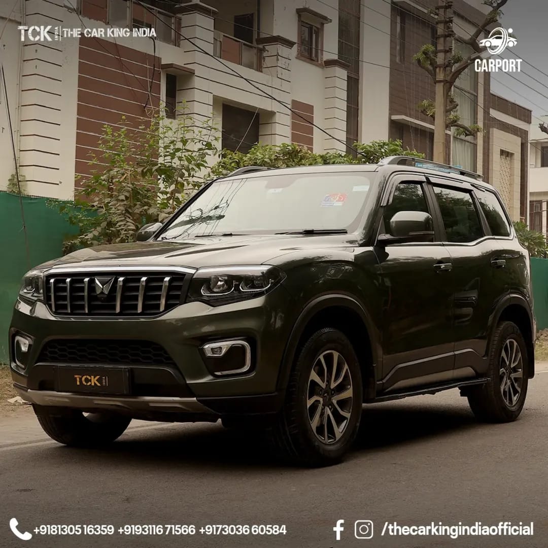 Used MAHINDRA SCORPIO N G AT Z8L 2023 green - photo 1