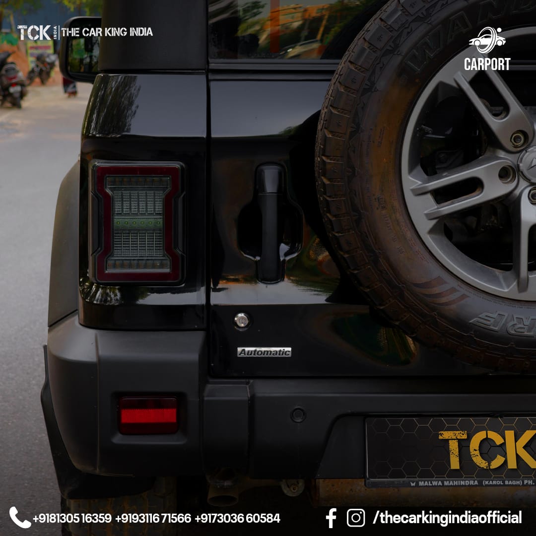 Used MAHINDR THAR LX P AT 2WD 4S HT 2023 black - photo 8