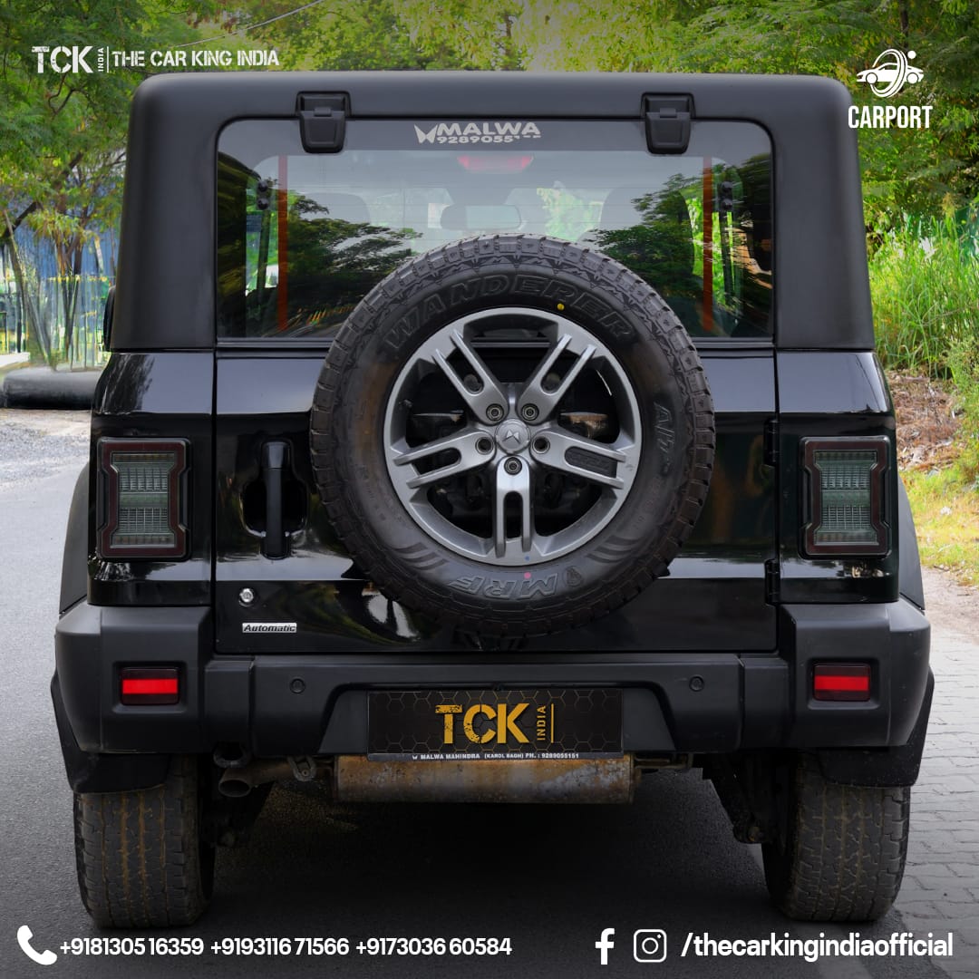 Used MAHINDR THAR LX P AT 2WD 4S HT 2023 black - photo 9