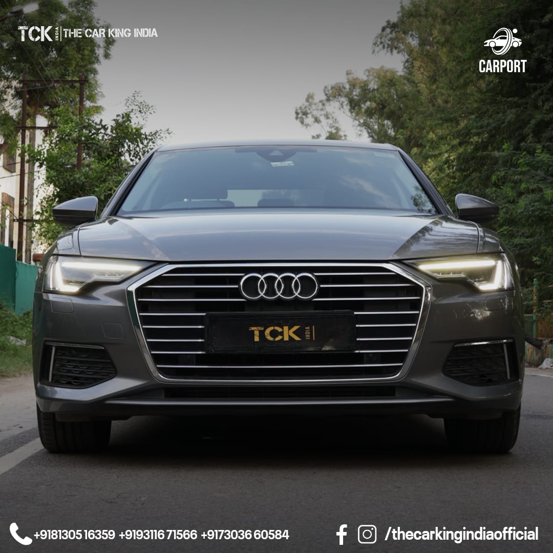 Used AUDI A6 45 TFSI TECHNOLOGY 2021 grey - photo 1