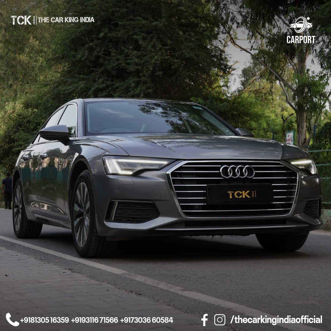 Used AUDI A6 45 TFSI TECHNOLOGY 2021 grey - photo 3