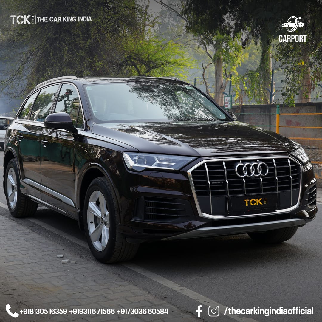 Used AUDI Q7 55 TFSI QUATTRO 2022 brown - photo 3