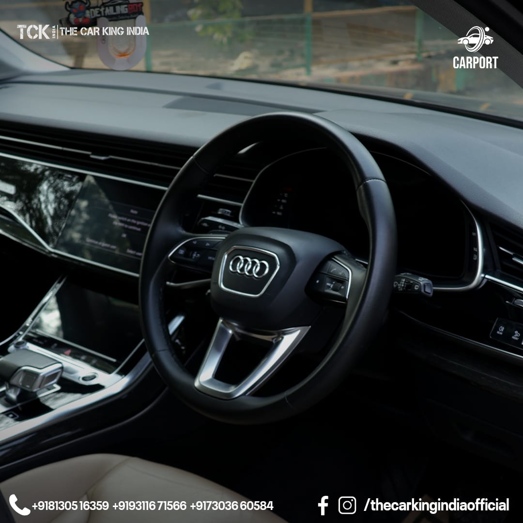 Used AUDI Q7 55 TFSI QUATTRO 2022 brown - photo 4