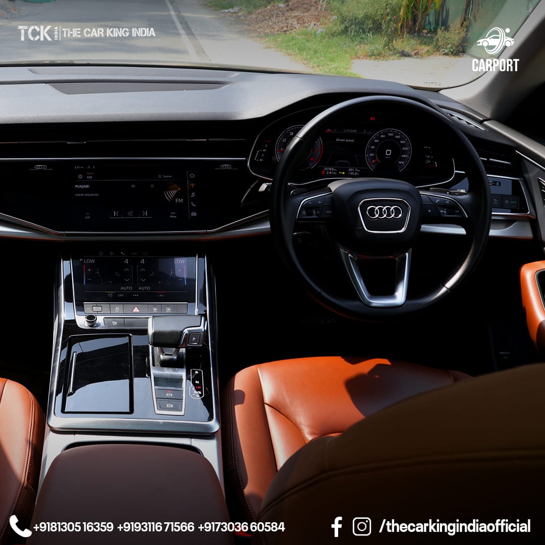 Used AUDI Q8 CELEBRATION 55 TFSI QUATTRO 2021 grey - photo 5