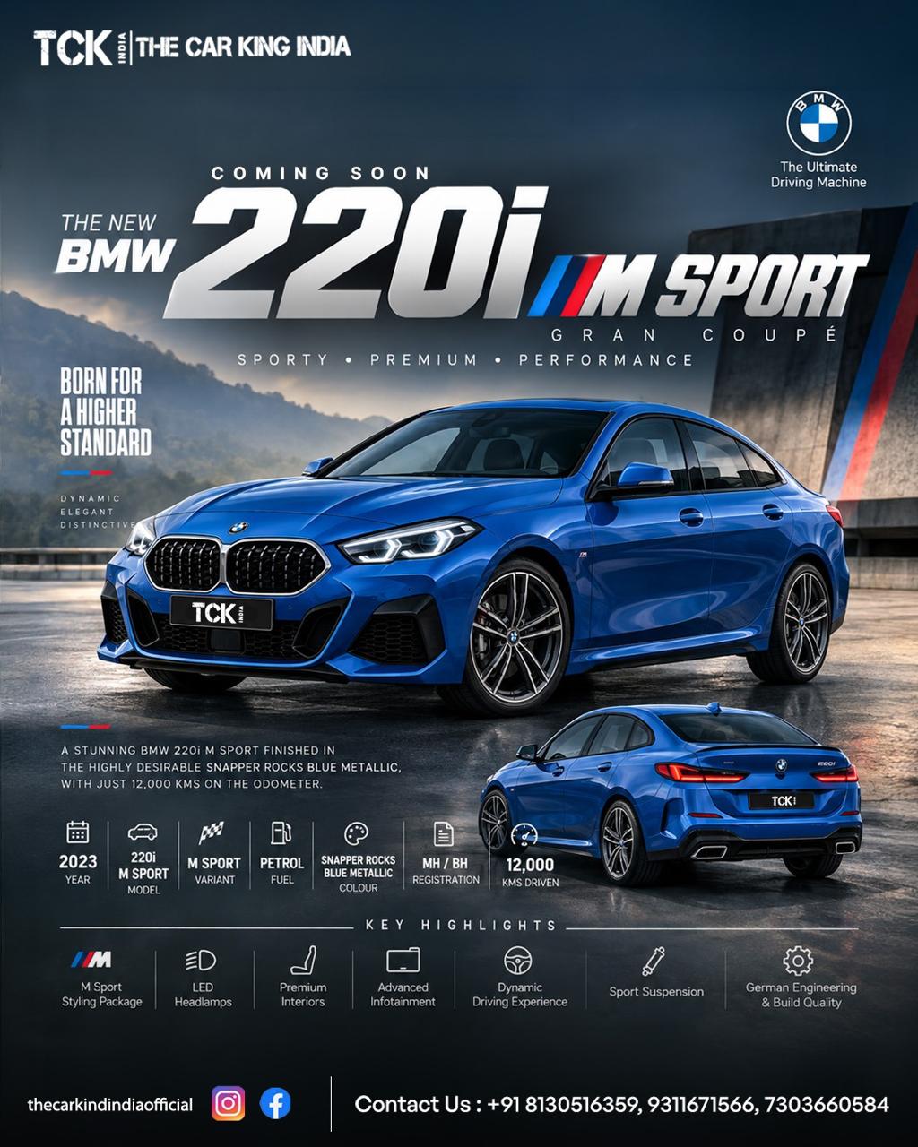 BMW 220I M Sport 2023