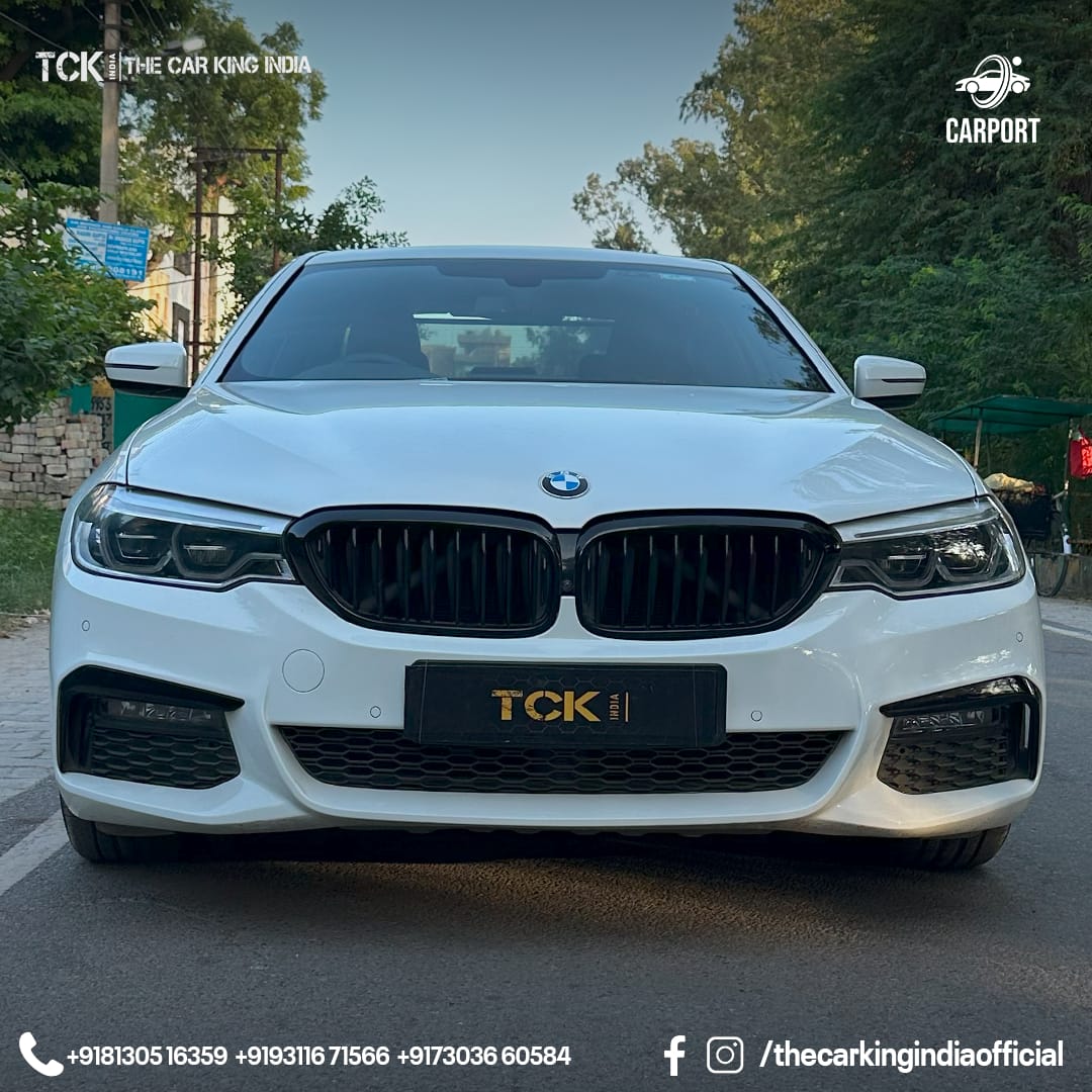 Used BMW 530I M SPORTS 2020 white - photo 1
