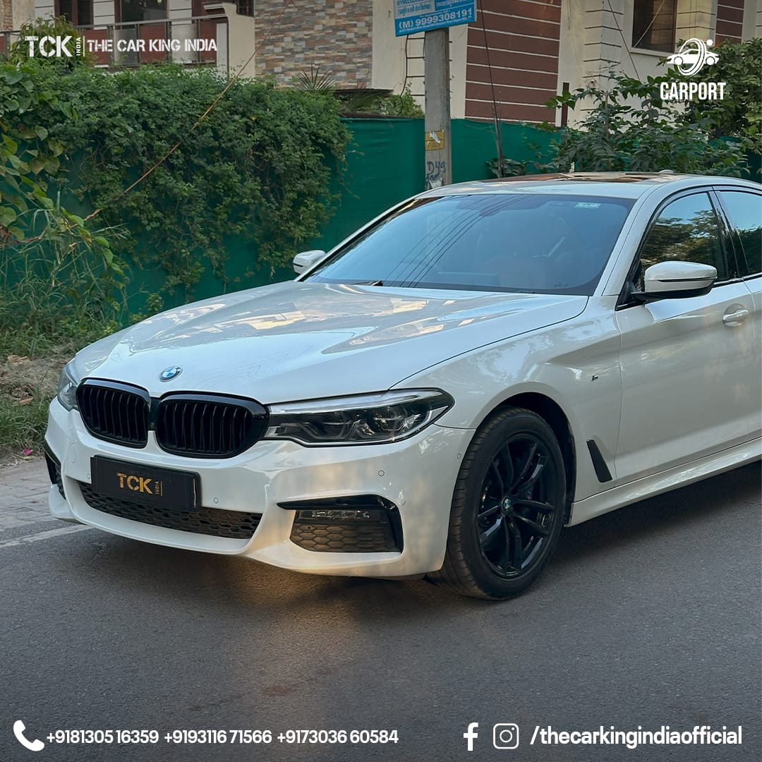 Used BMW 530I M SPORTS 2020 white - photo 3
