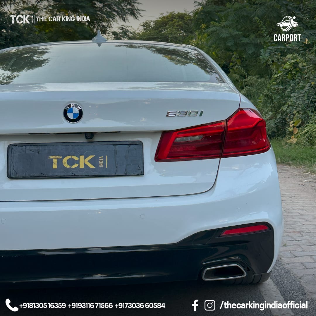 Used BMW 530I M SPORTS 2020 white - photo 4