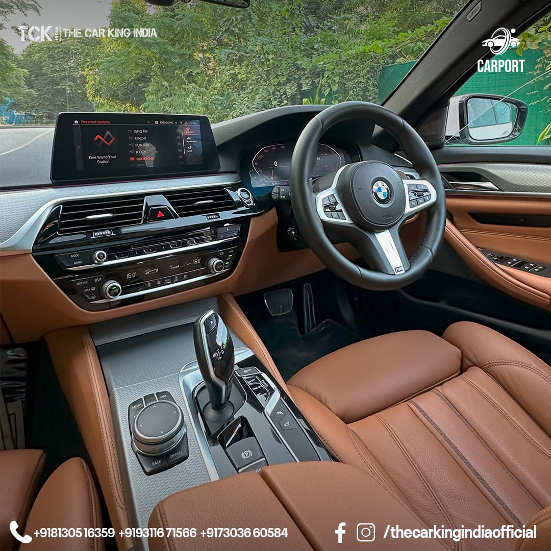 Used BMW 530I M SPORTS 2020 white - photo 7