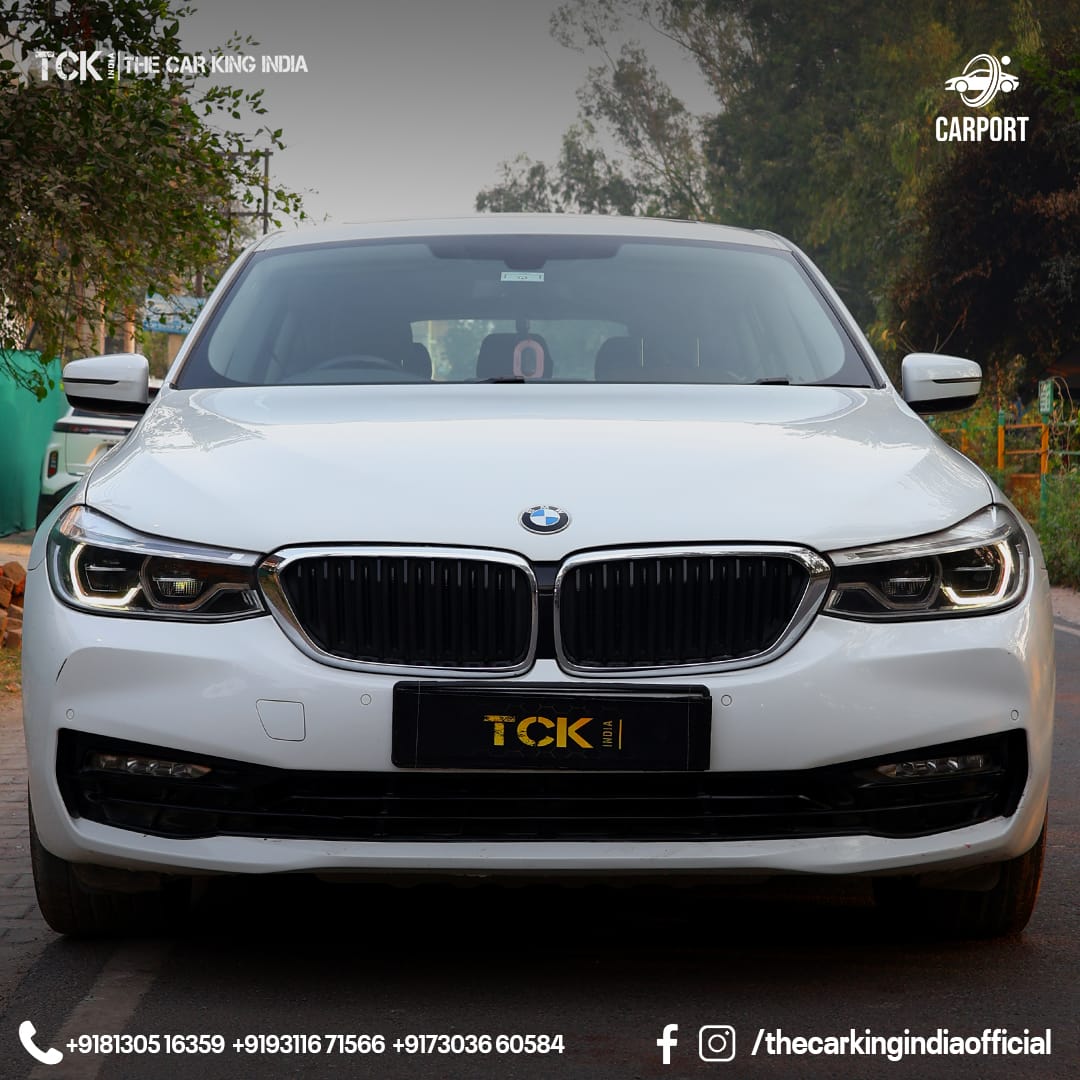 Used BMW 630I GT 2018 white - photo 1