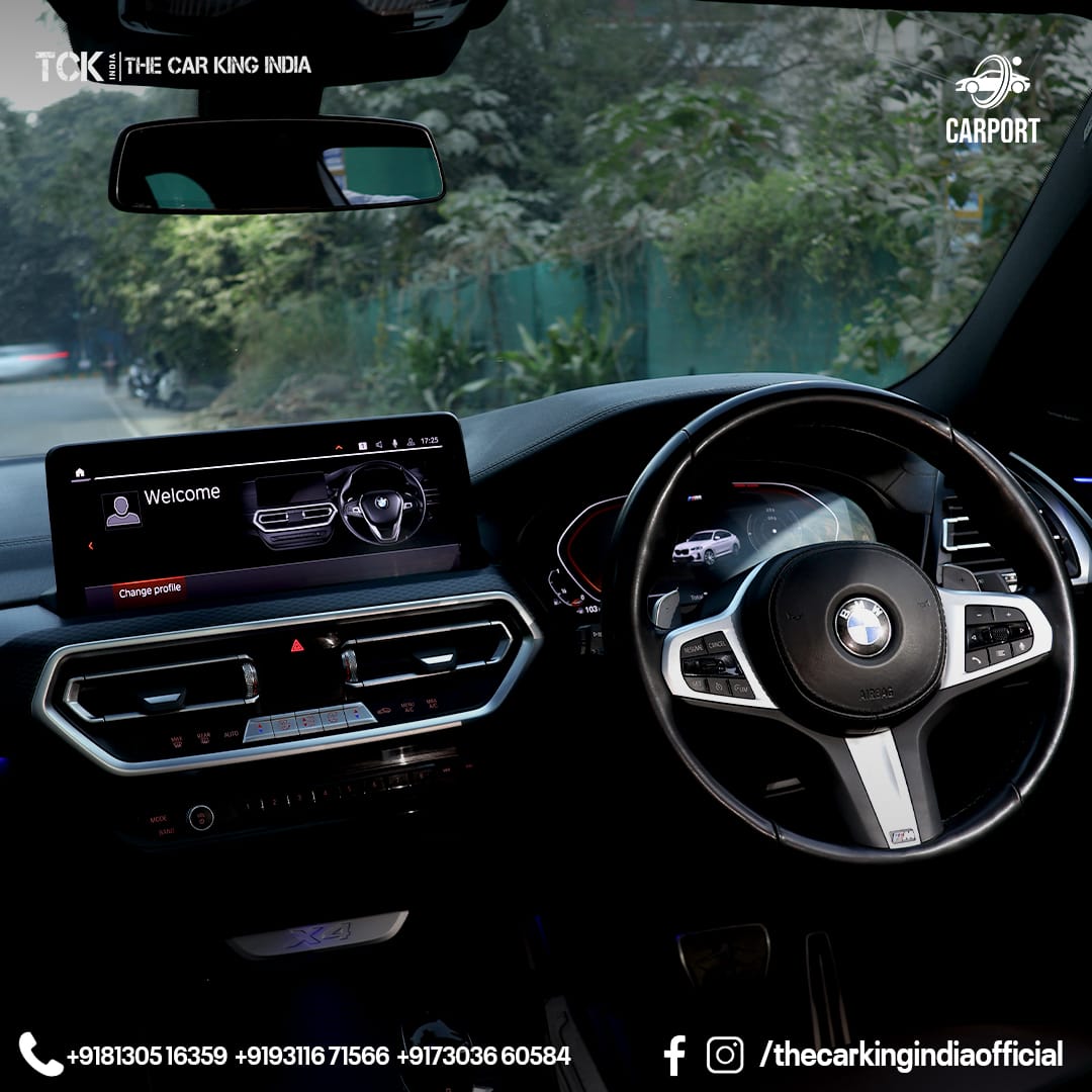Used BMW X4 30I M SPORT 2022 white - photo 5