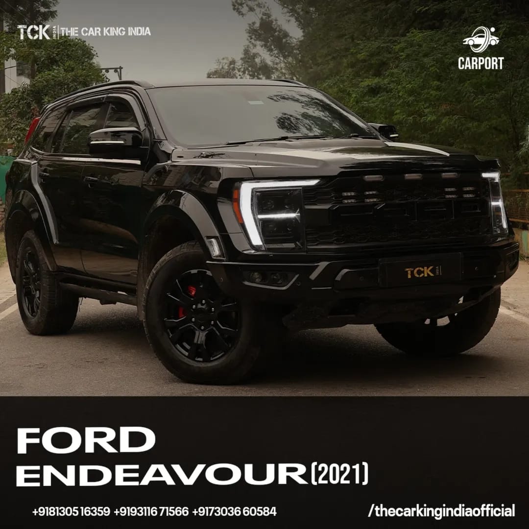 Used FORD ENDEAVOUR 4*4 AT 2021 black - photo 2