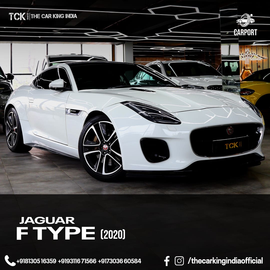Used JAGUAR F TYPE R DYNAMIC 2020 white - photo 1