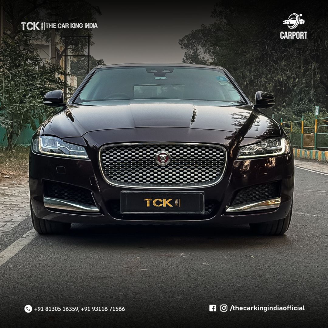 Used JAGUAR XF 2017 red - photo 1