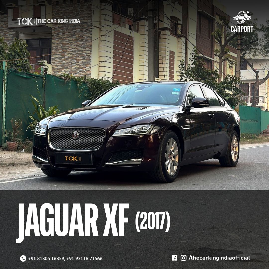 Used JAGUAR XF 2017 red - photo 2