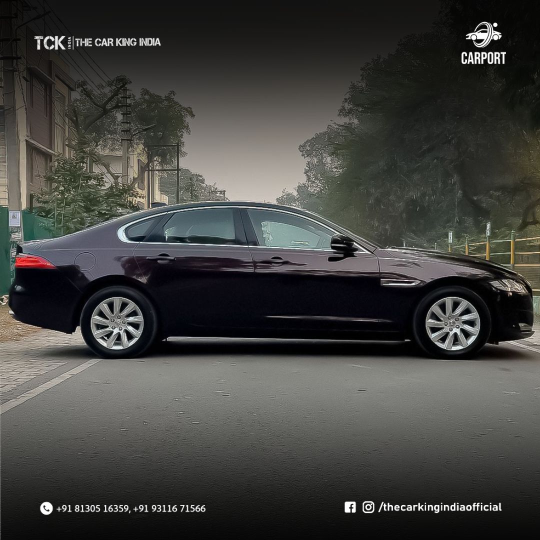 Used JAGUAR XF 2017 red - photo 3