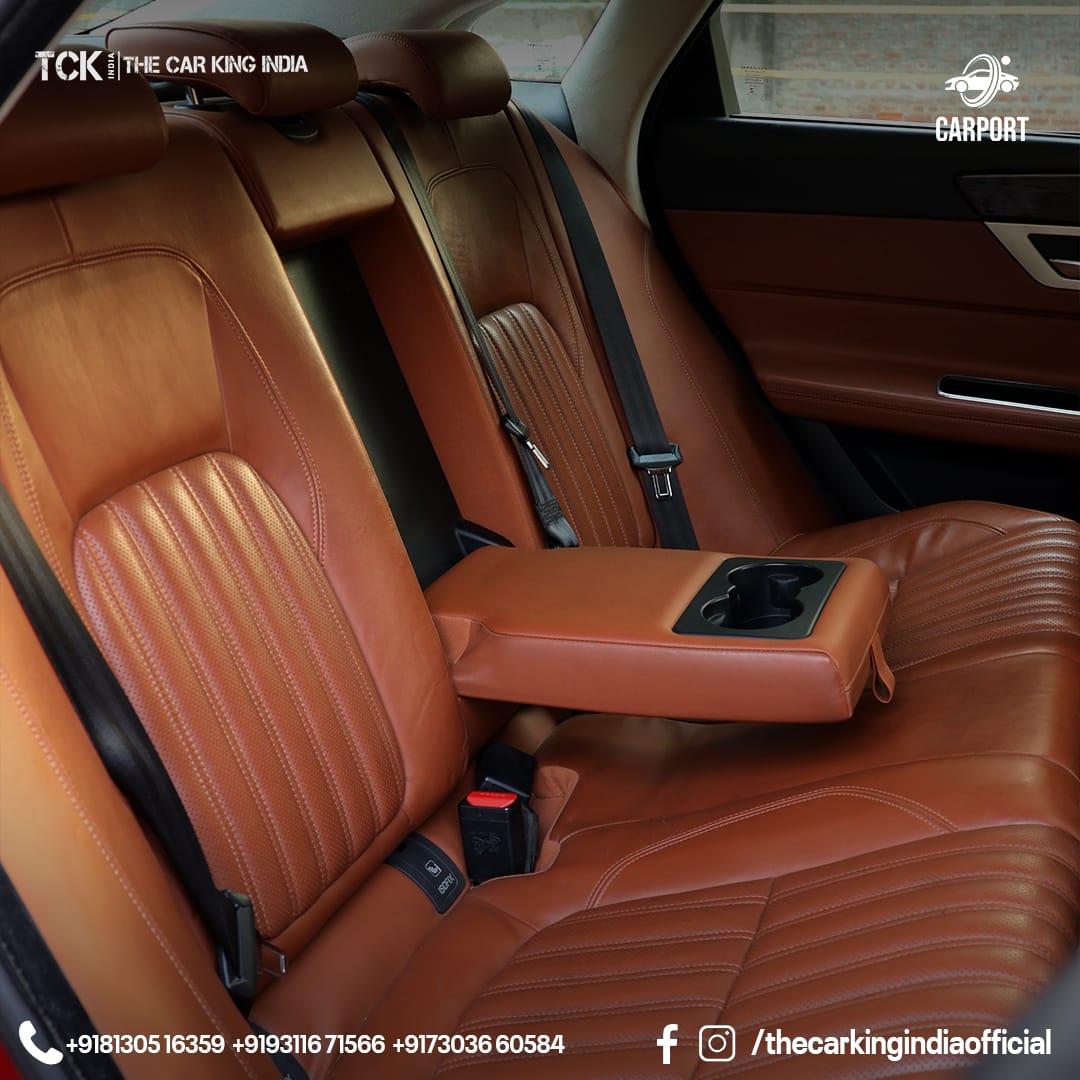 Used JAGUAR XF 2.0L PORTFOLIO 2018 red - photo 6