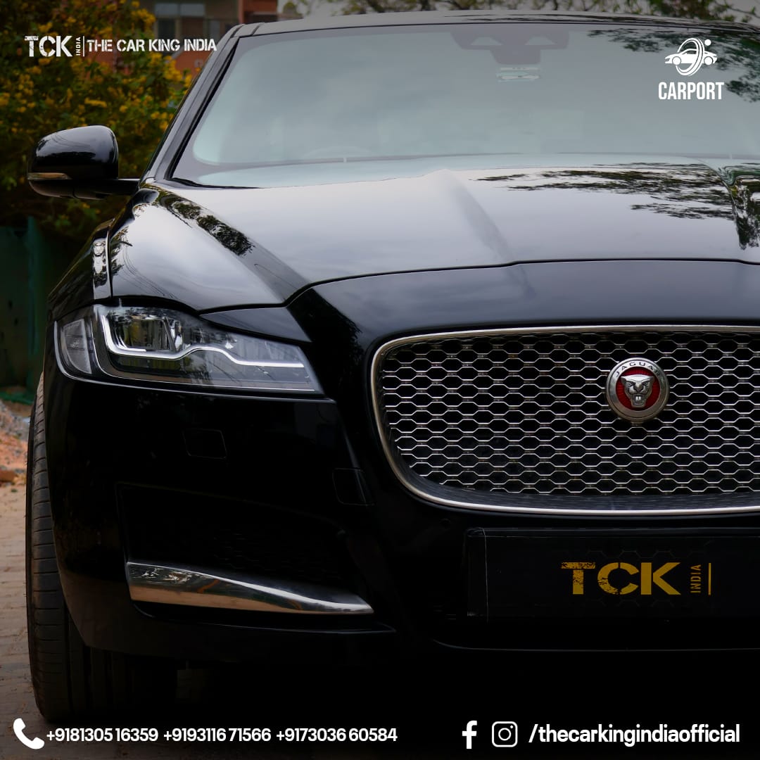 Used JAGUAR XF 2018 black - photo 2