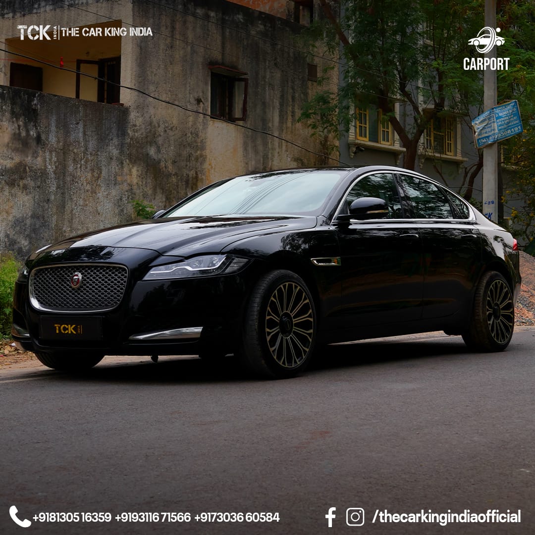 Used JAGUAR XF 2018 black - photo 3