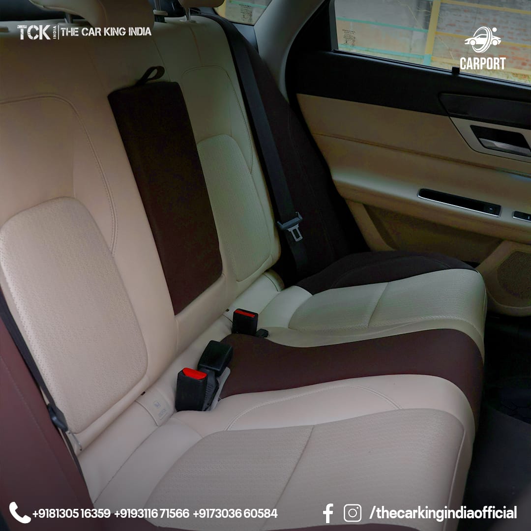 Used JAGUAR XF 2018 black - photo 8