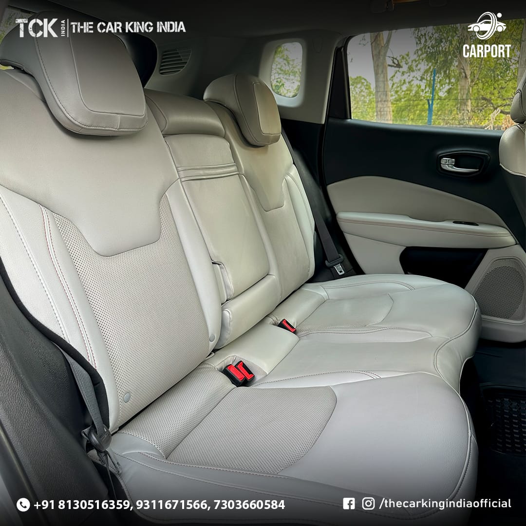 Used JEEP COMPASS 2018 white - photo 10