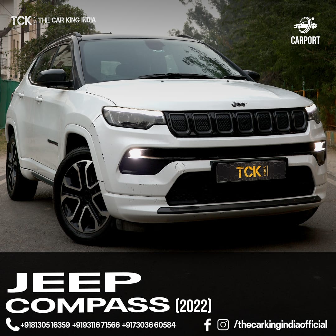 Used JEEP COMPASS S 02 AT 2022 white - photo 1