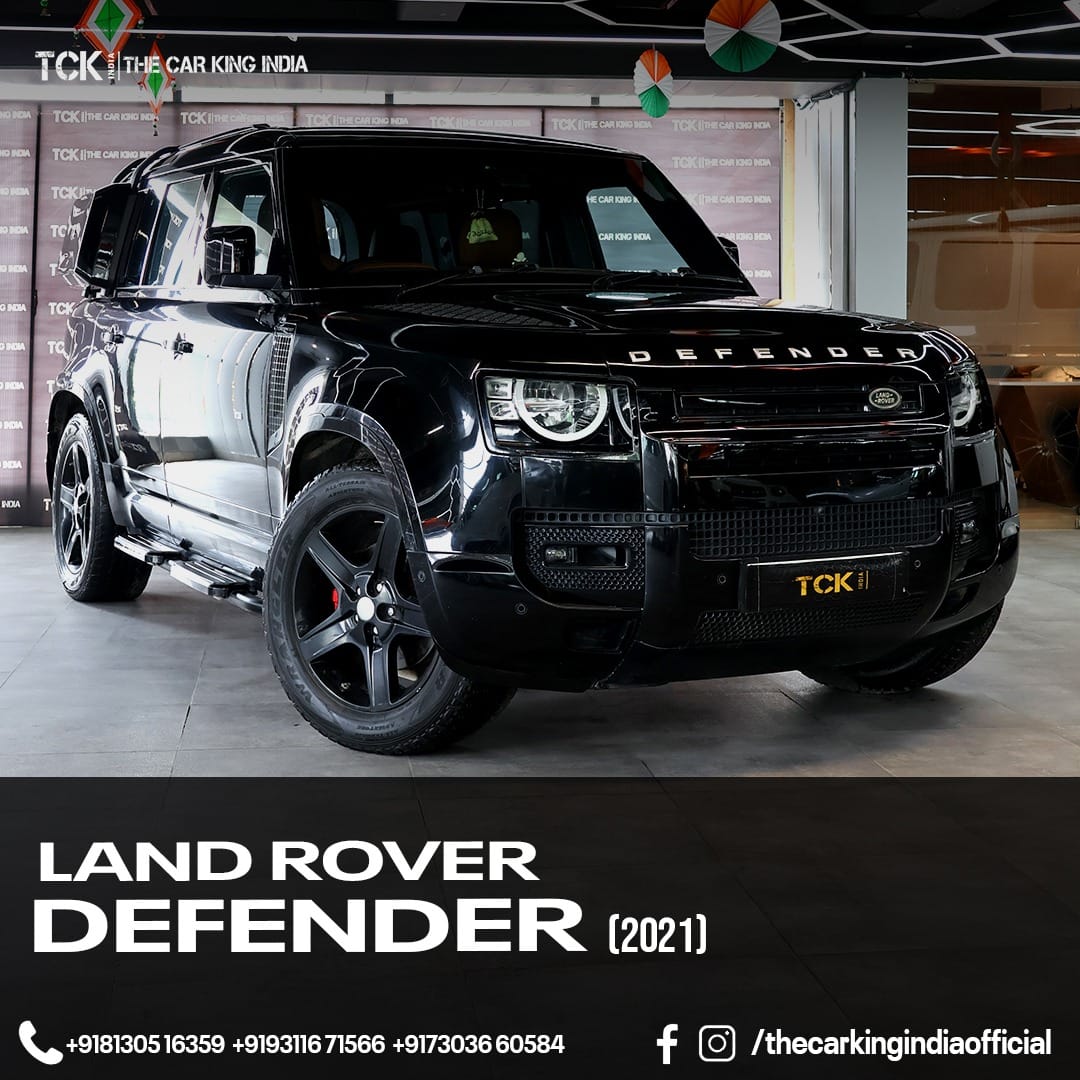 Used LAND ROVER DEFENDER 2021 black - photo 1