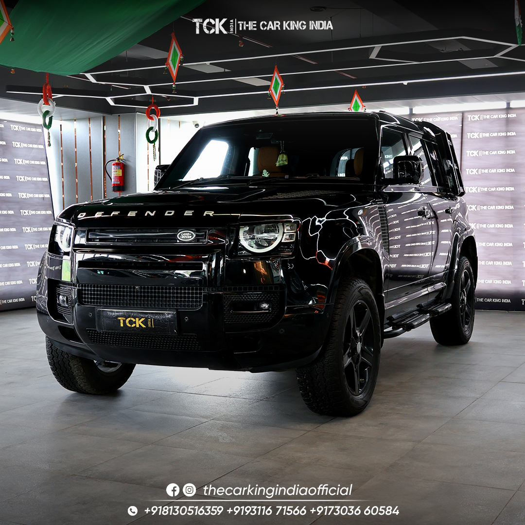 Used LAND ROVER DEFENDER 2021 black - photo 2