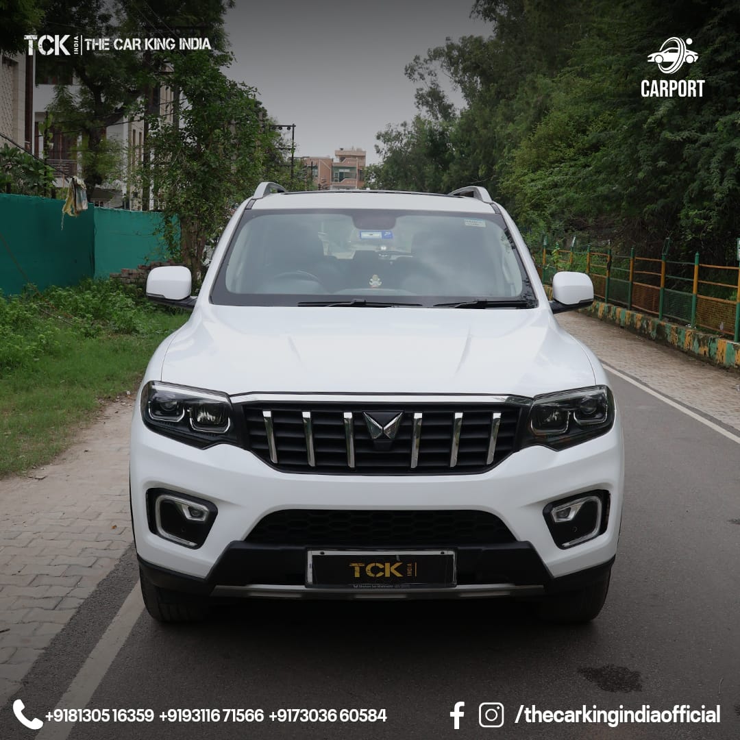 Used MAHINDRA SCORPIO-N 2022 white - photo 1