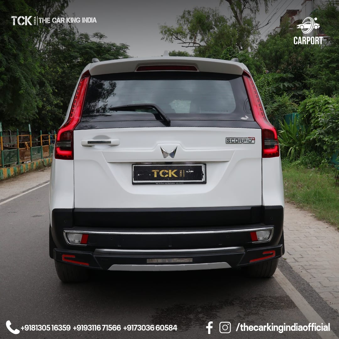 Used MAHINDRA SCORPIO-N 2022 white - photo 5