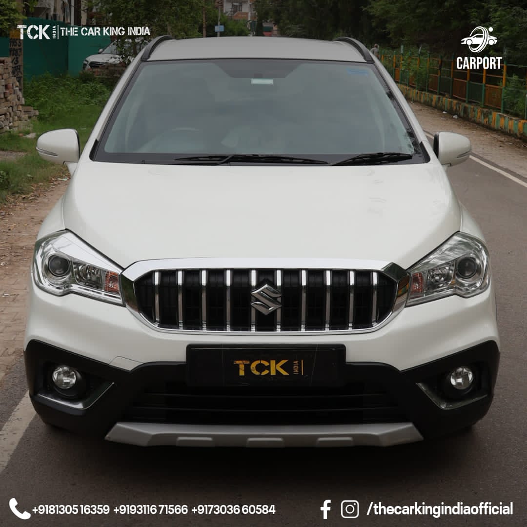 Used MARUTI S CROSS 2021 white - photo 1