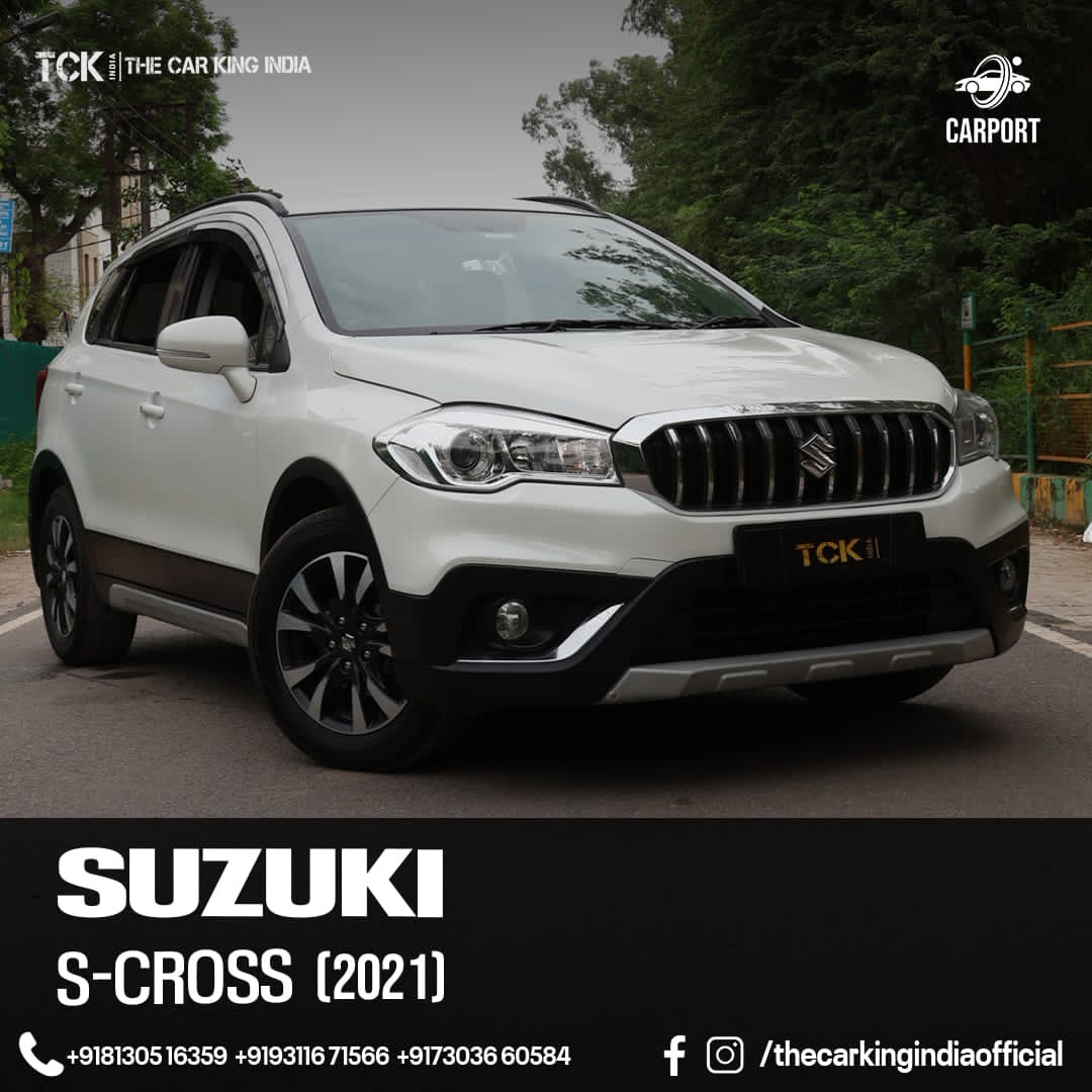 Used MARUTI S CROSS 2021 white - photo 2