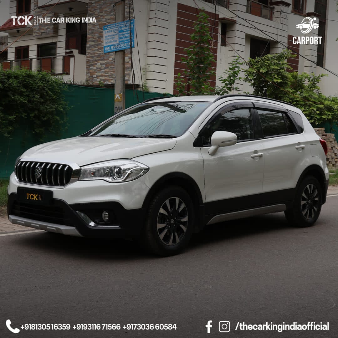Used MARUTI S CROSS 2021 white - photo 4