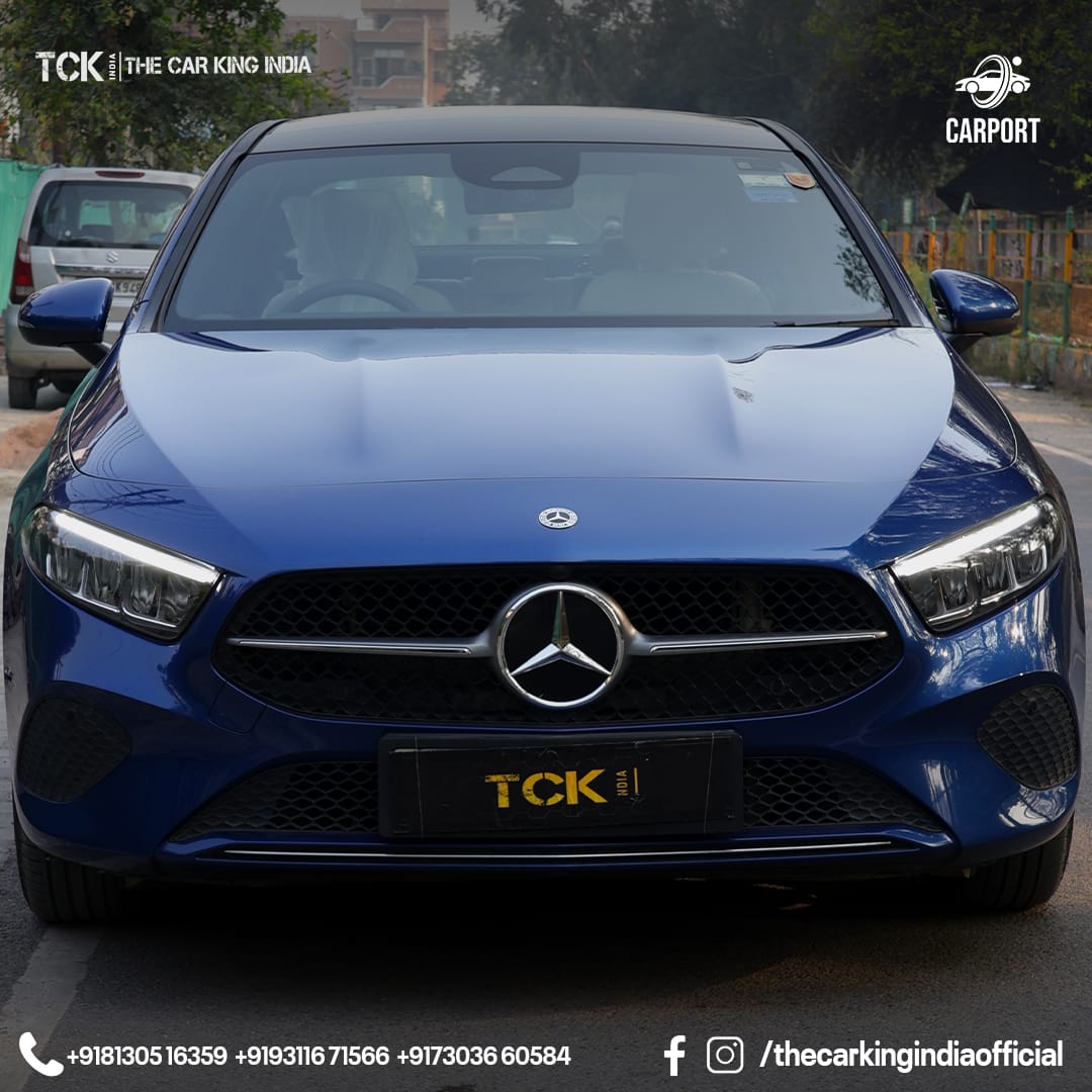 Used MERCEDES BENZ A 200 2023 blue - photo 2