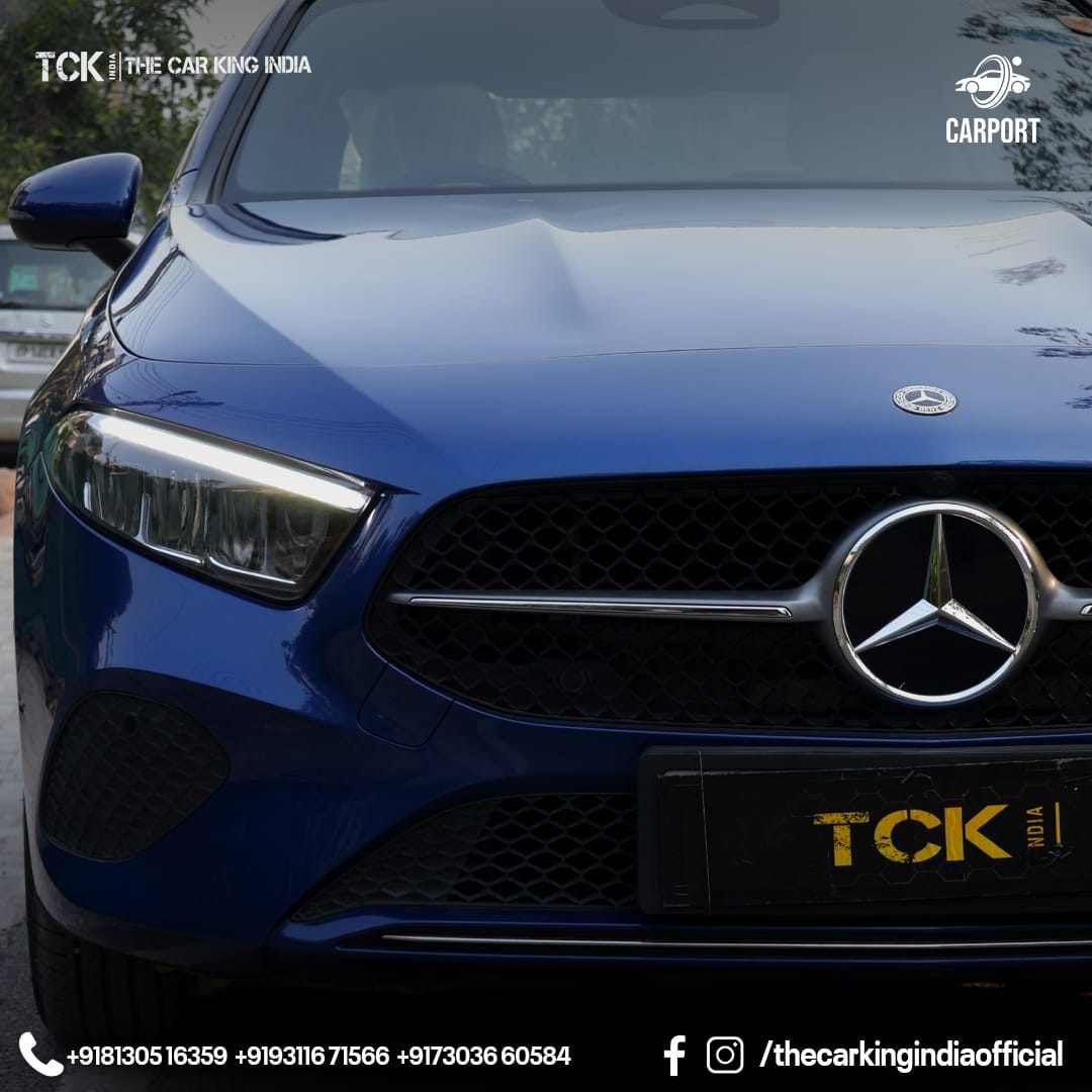 Used MERCEDES BENZ A 200 2023 blue - photo 3