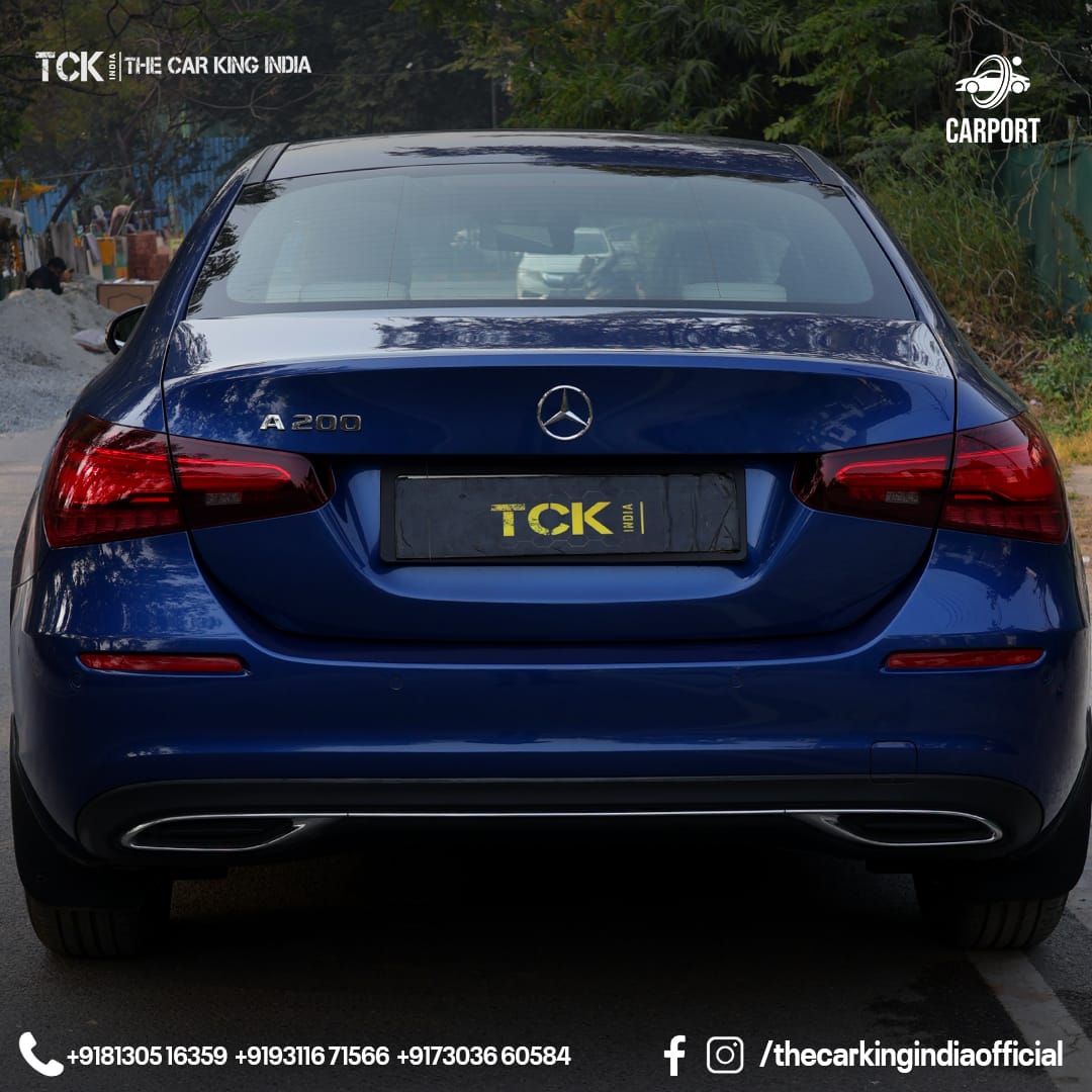 Used MERCEDES BENZ A 200 2023 blue - photo 9