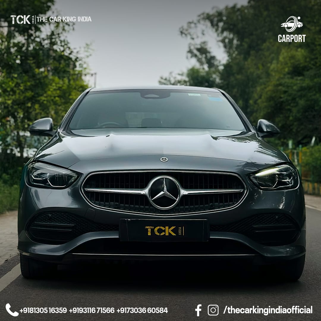 Used MERCEDES BENZ C CLASS 2023 grey - photo 1