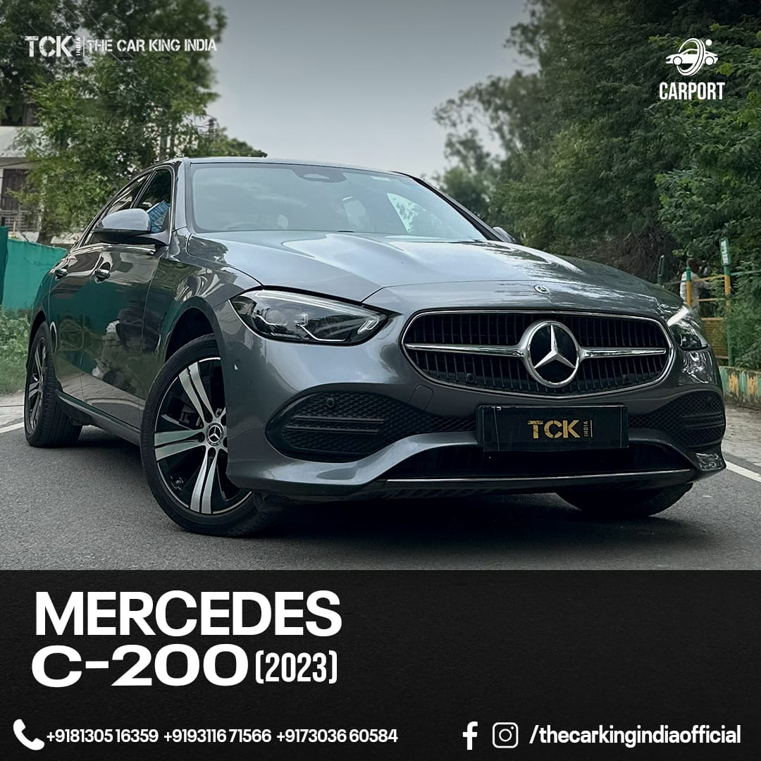 Used MERCEDES BENZ C CLASS 2023 grey - photo 2