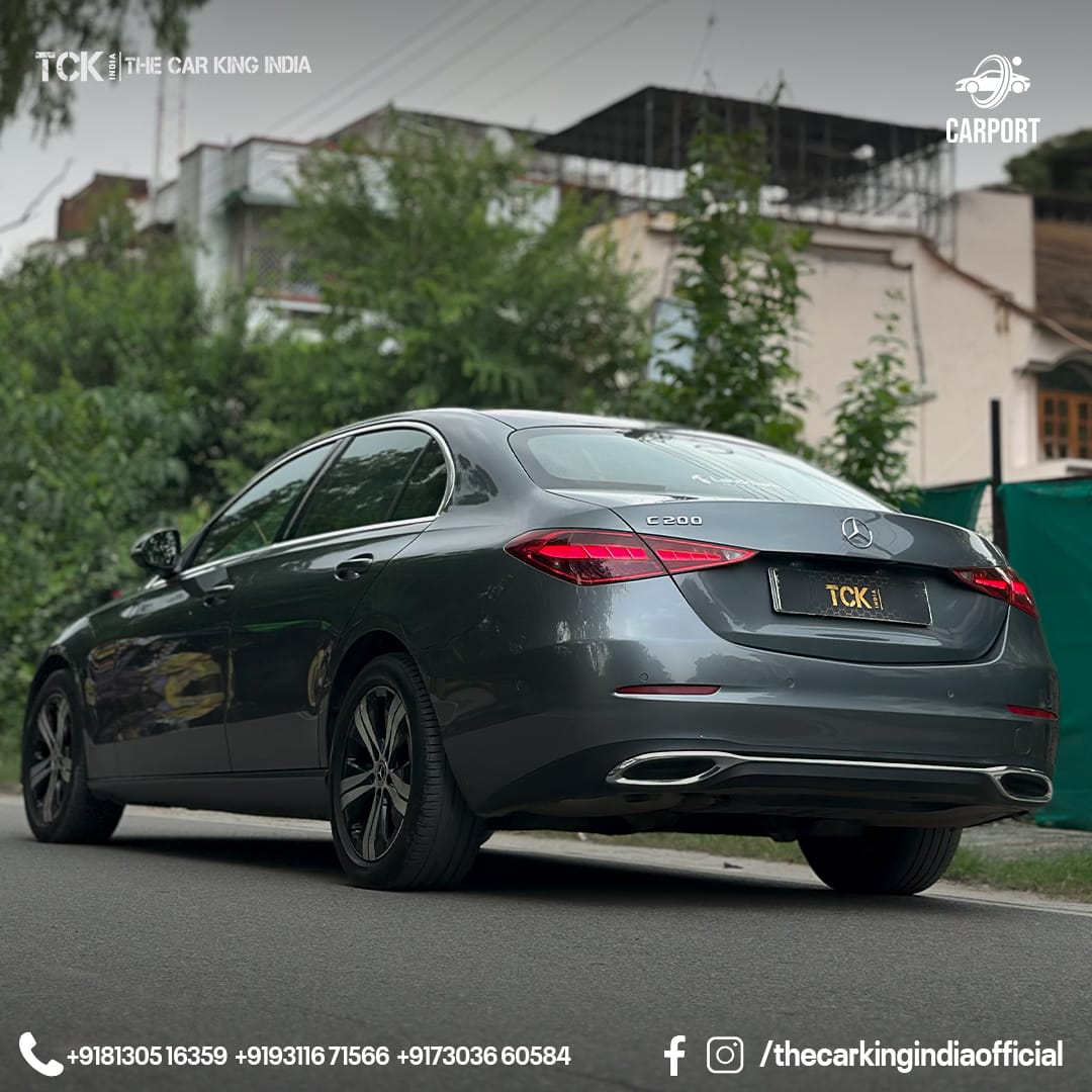 Used MERCEDES BENZ C CLASS 2023 grey - photo 4