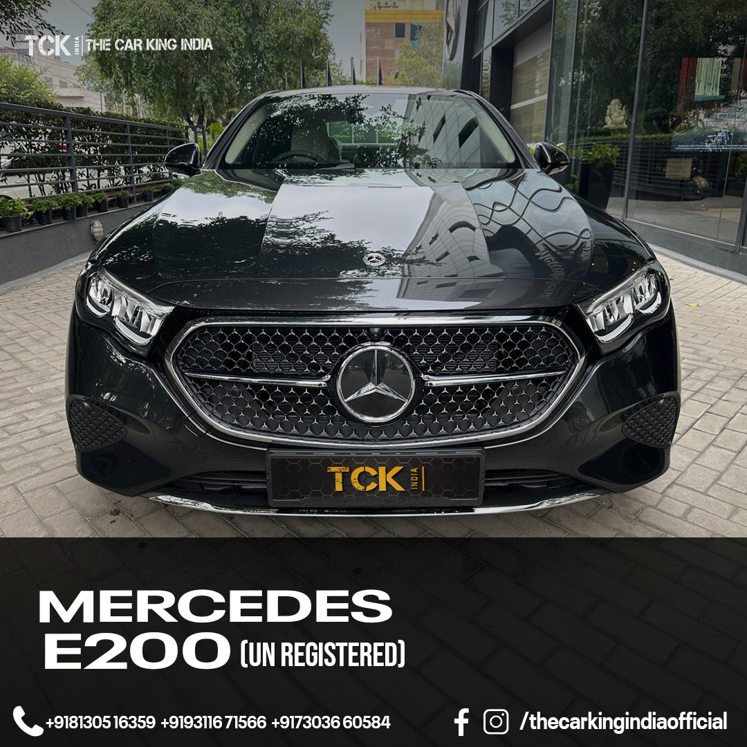 MERCEDES BENZ E200 UNREGISTERED