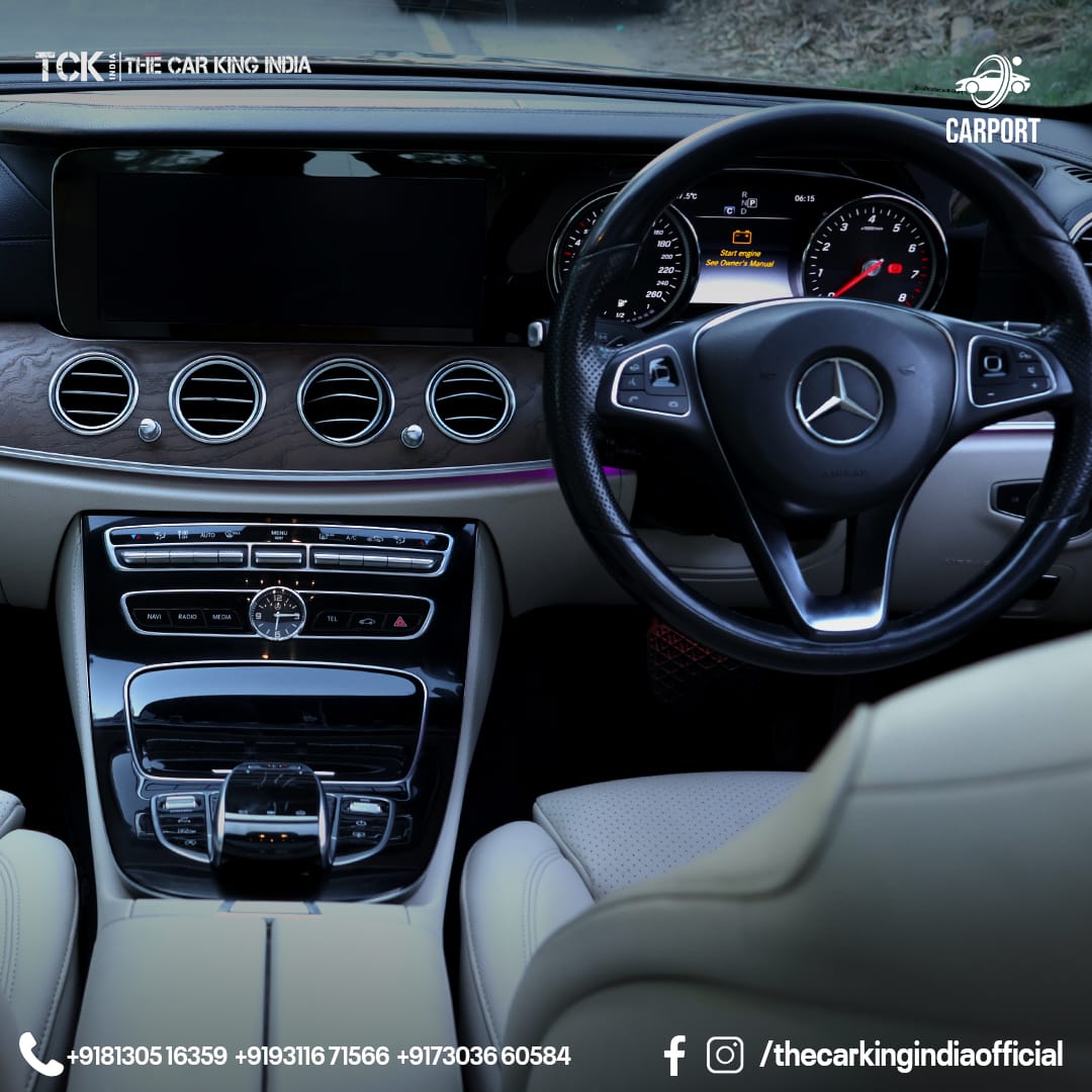 Used MERCEDES BENZ E CLASS 2017 brown - photo 4