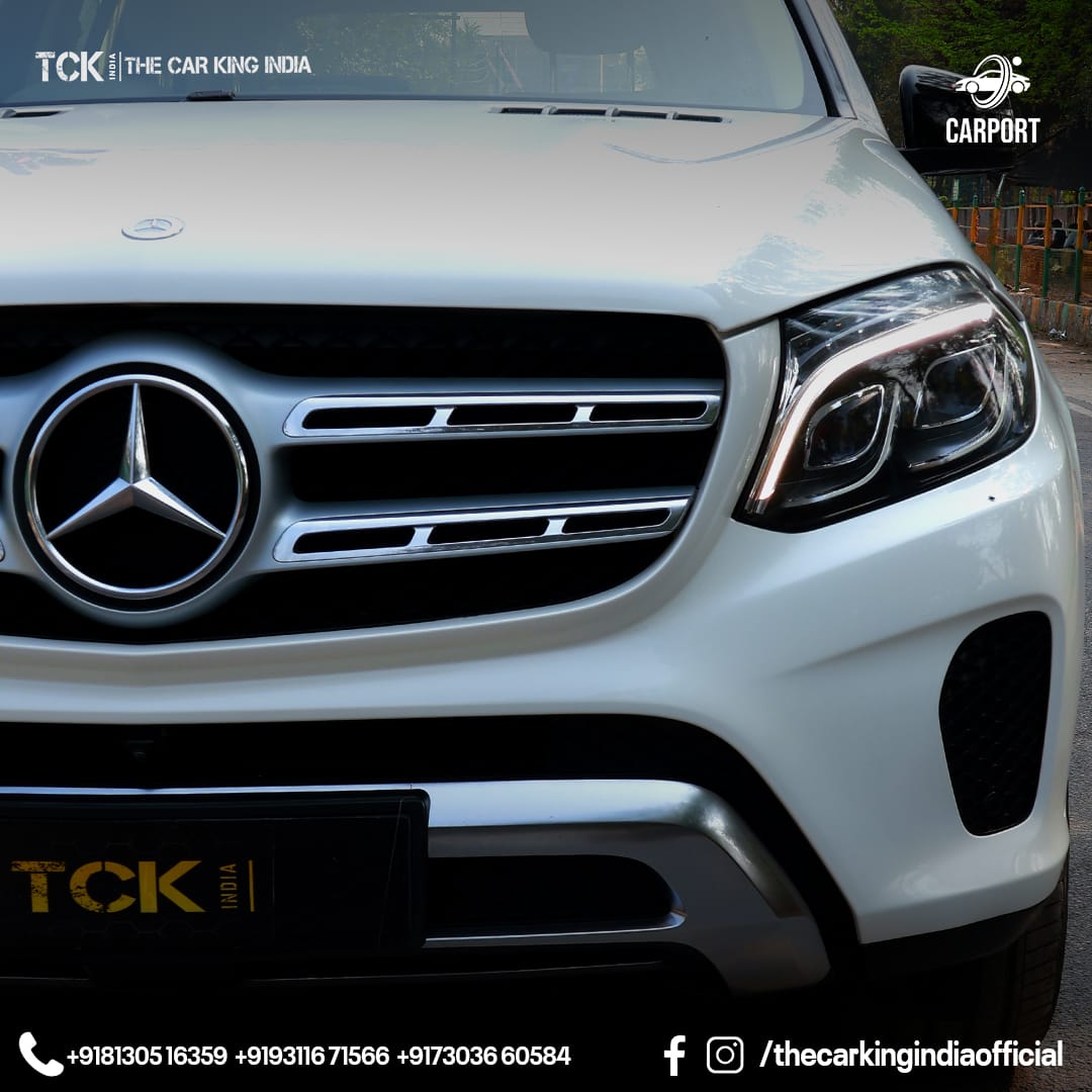 Used MERCEDES BENZ GLS 400 2018 white - photo 2