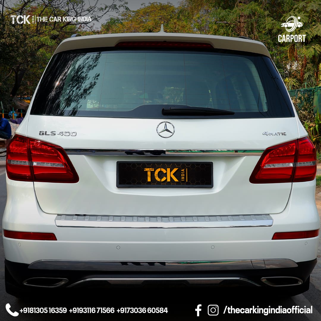 Used MERCEDES BENZ GLS 400 2018 white - photo 9