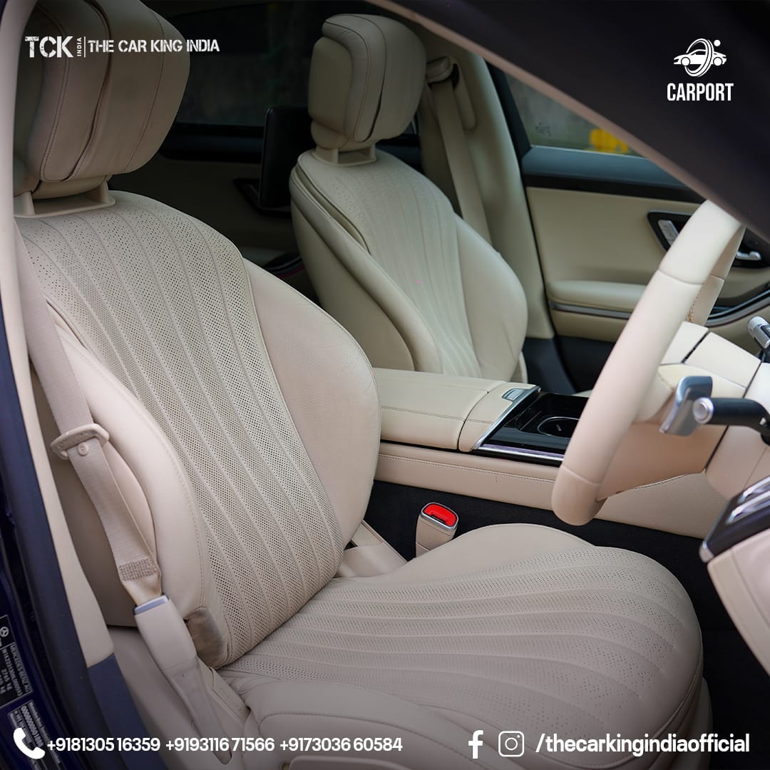 Used MERCEDES BENZ S CLASS 2022 blue - photo 5