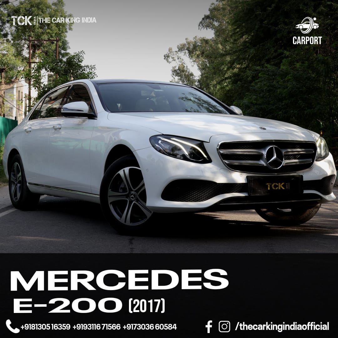 Used MERCEDES E 200 2017 white - photo 2