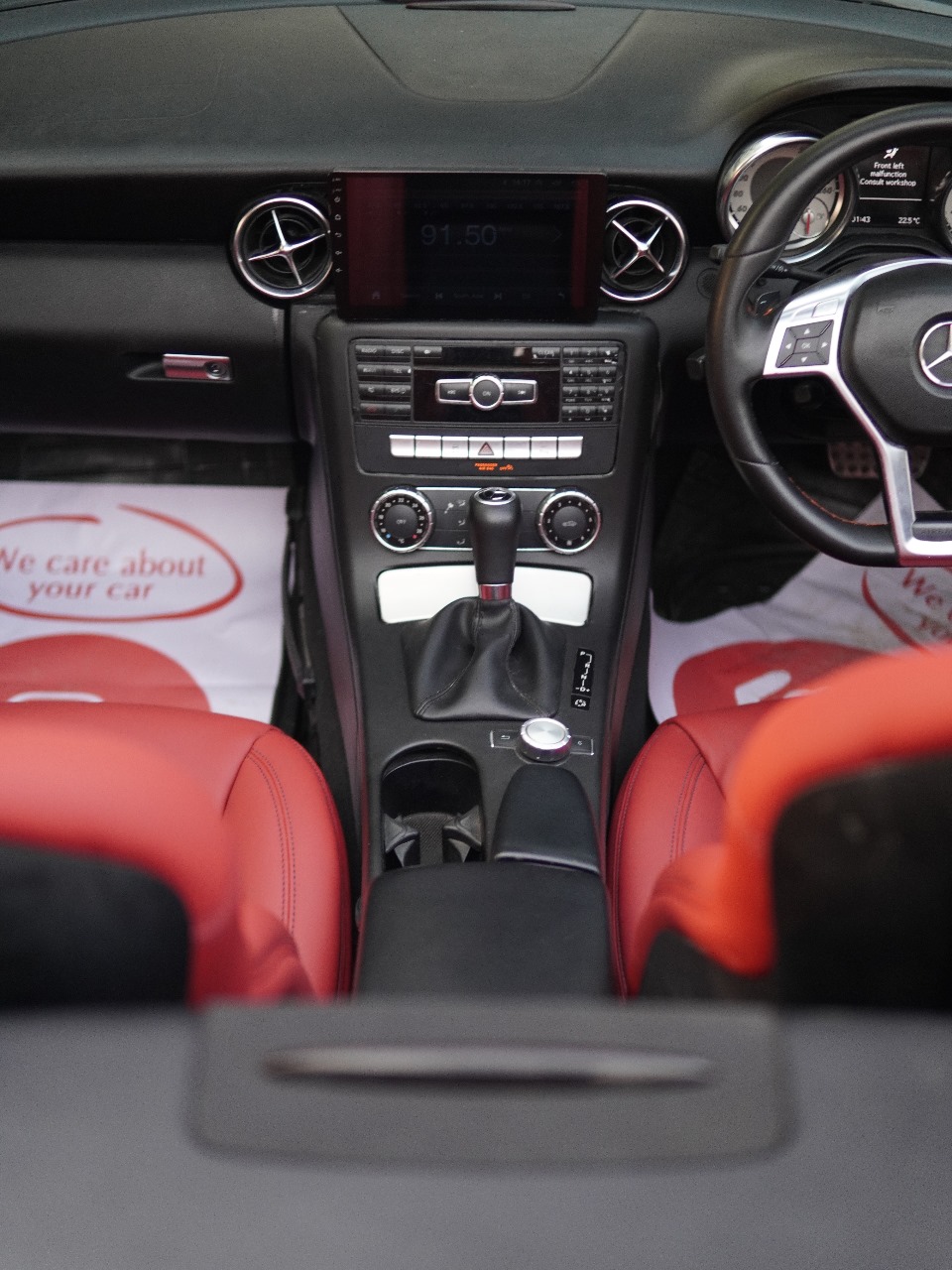 Used MERCEDES SLK 2012 blue - photo 6