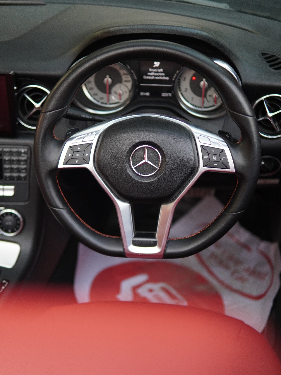 Used MERCEDES SLK 2012 blue - photo 8