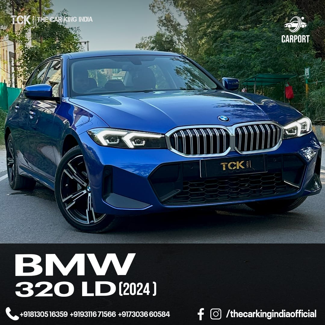 Used NEW SHAPE BMW 320LD M SPORTS 2024 blue - photo 1
