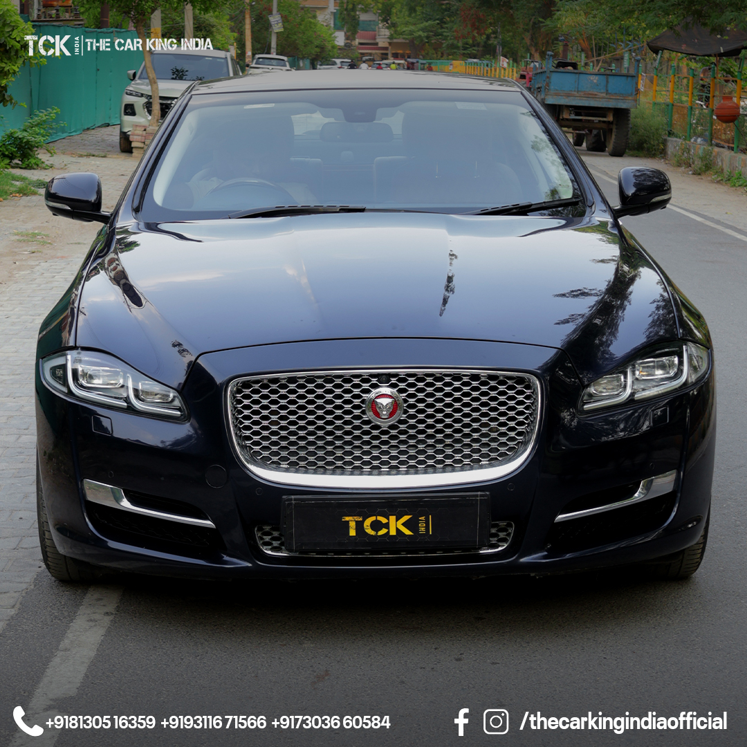 Used NEW SHAPE JAGUAR XJL 2.0 PORTFOLIO 2017 blue - photo 3