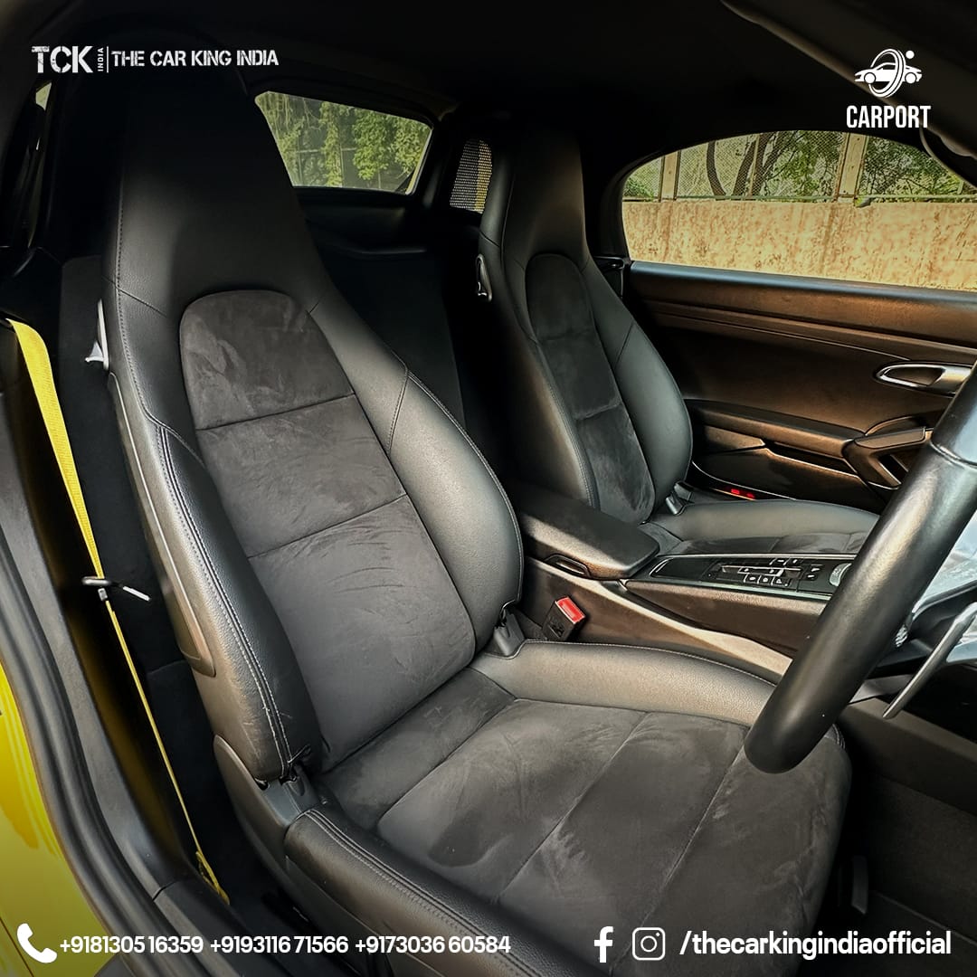 Used PORSCHE 718 BOXSTER 2021 yellow - photo 6